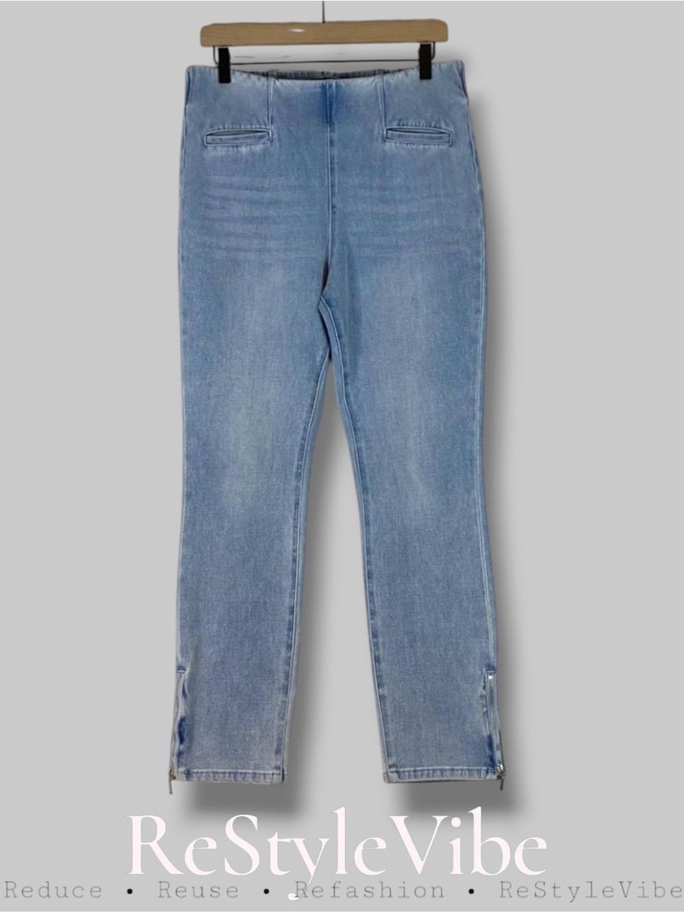 SOFT SURROUNDINGS Women’s Size M Denim Jeans Jegging Stretch High Rise Skinny